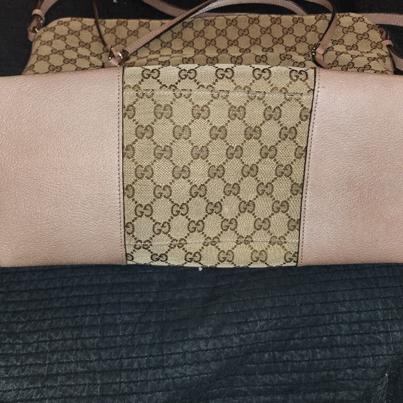 Gucci Bree Tote Beige Canvas - Picture 10 of 10